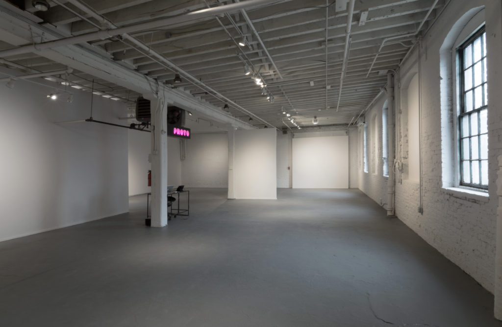 PROTO Gallery's Exhibition Space